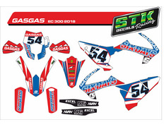 VINILO GAS GAS EC 300 2018 SIX DAYS