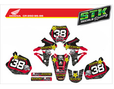 Vinilo Honda CR 250 95-96 Rockstar Metal Mulisha