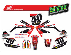 Vinilo Honda crf 2006