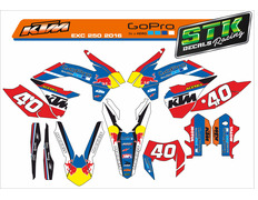 VINILO KTM EXC 250 2016 Go Pro