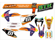 Vinilo KTM EXC 250 2019 Jorge Prado