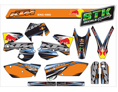 VINILOS KTM EXC 450 Red bull