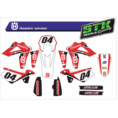Vinilo Husqvarna WR 250