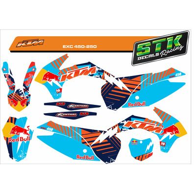 VINILO KTM EXC 450 250