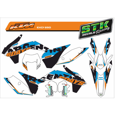 KTM EXC-F 250 SIX DAYS ARGENTINA