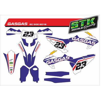 VINILO GAS GAS EC 300 2018