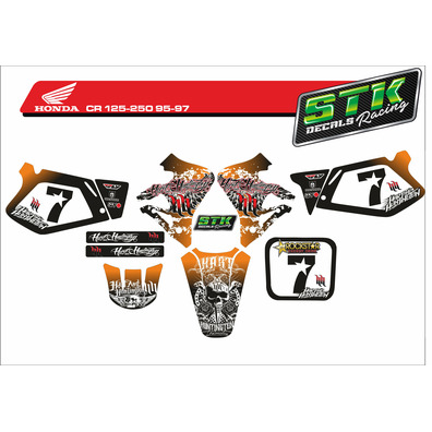 Vinilo Honda CR 250-125 96-98 HART