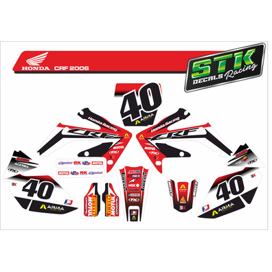 Vinilo Honda crf 2006