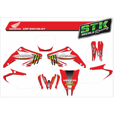 Vinilo Honda CRF 250 06-07