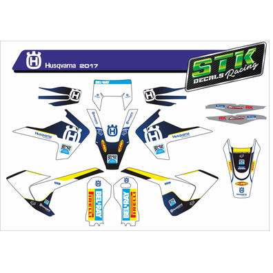 VINILO HUSQVARNA TE 2017