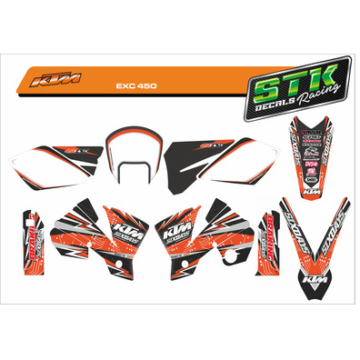 VINILO KTM 450 EXC