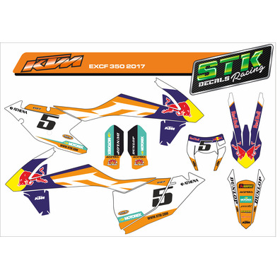 VINILO KTM EXC-F 350 2017