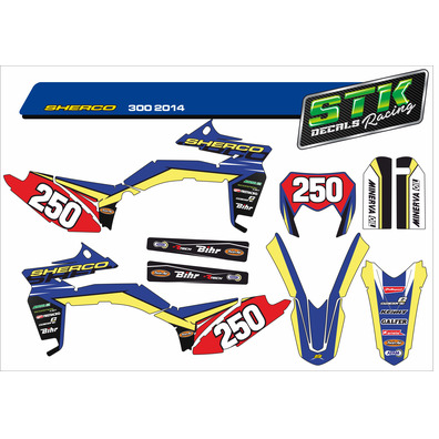 VINILO SHERCO 300 2014