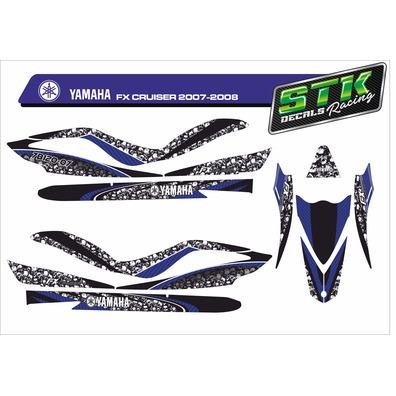 VINILO YAMAHA FX CRUISER 2007-2008