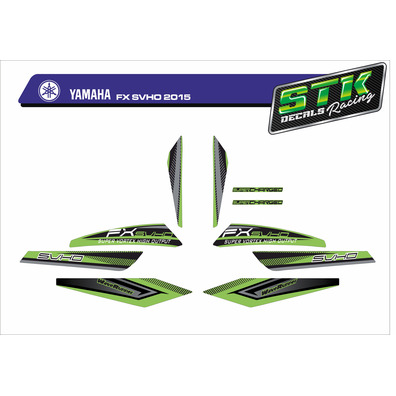 VINILO YAMAHA FX SVHO 2014-2017