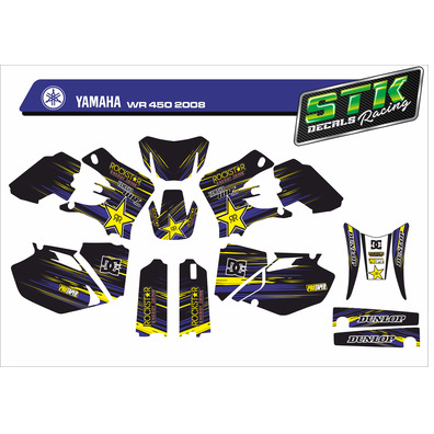 VINILO YAMAHA  WR 450 2008