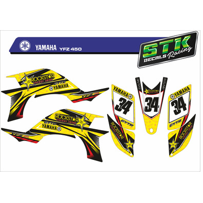 VINILO YAMAHA YFZ 450