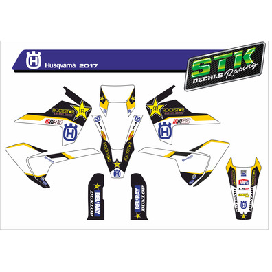 VINILOS HUSQVARNA 2017-18-19 ROCKSTAR