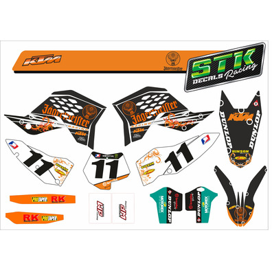 VINILOS KTM 2008 jägermeister