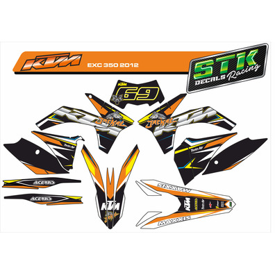 VINILOS KTM EXC 350