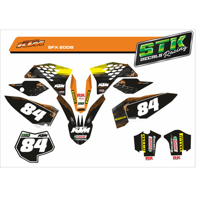 VINILOS KTM SXF 2008