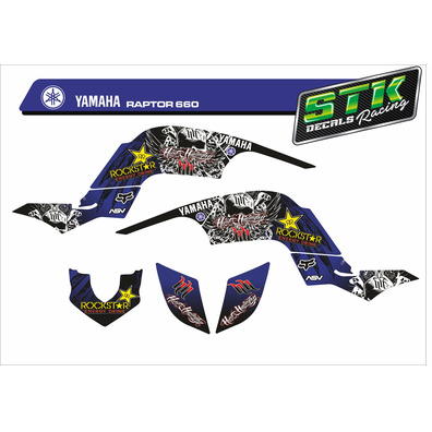 VINILOS YAMAHA RAPTOR 660