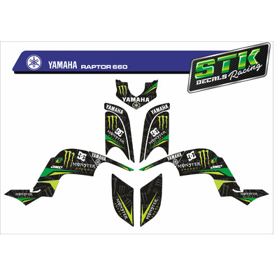 VINILOS YAMAHA RAPTOR 660
