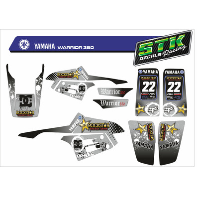 VINILOS YAMAHA WARRIOR 350